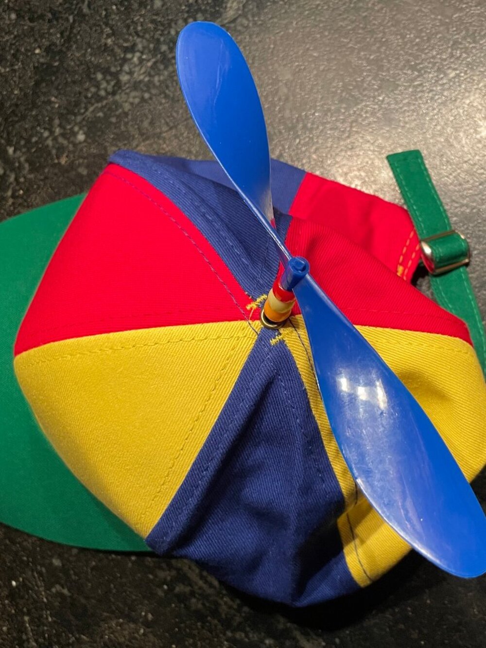Colorful, Funny, Novelty, Helicoptor Hat Ball Cap (NWT)